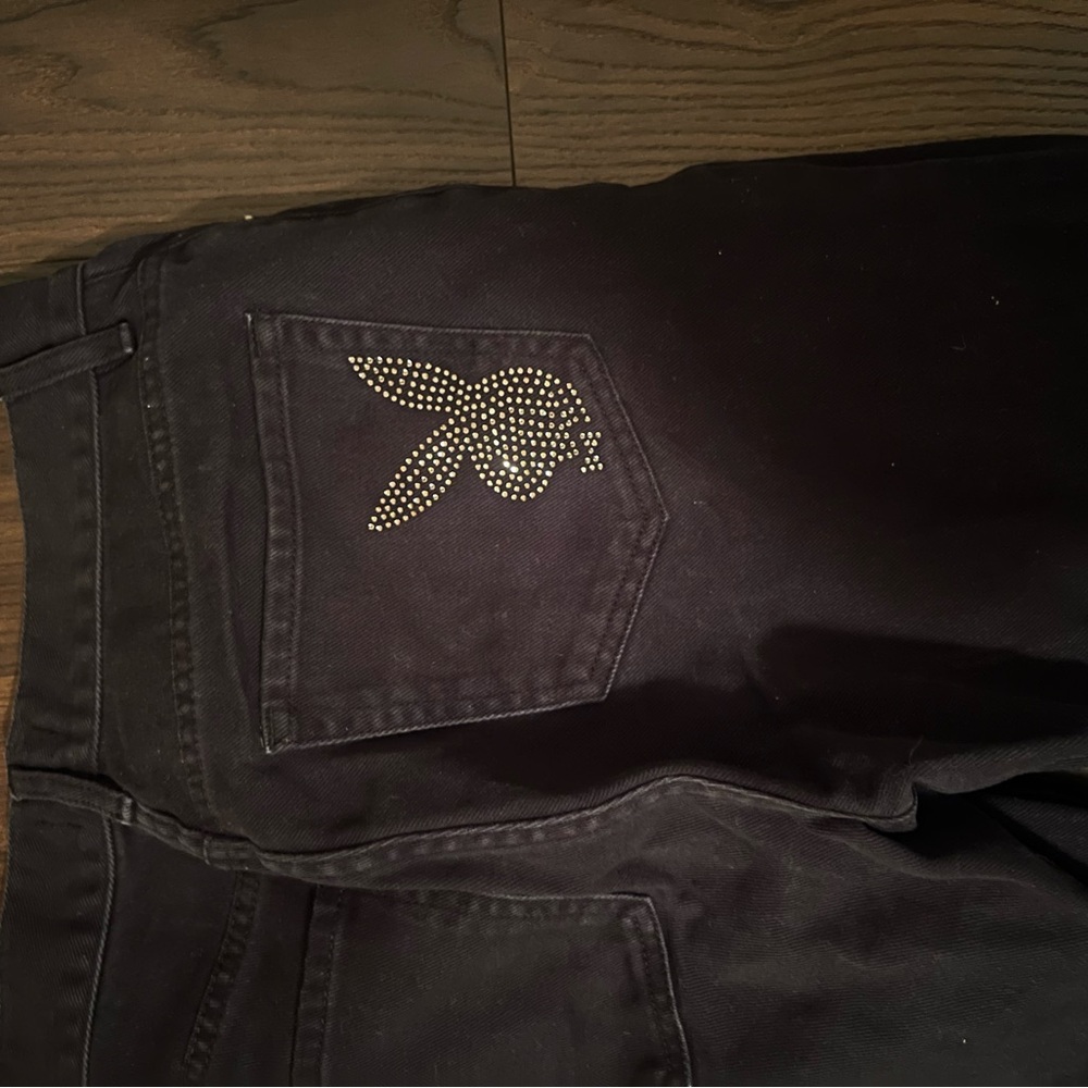PacSun Black Jeans with Rhinestone Detail